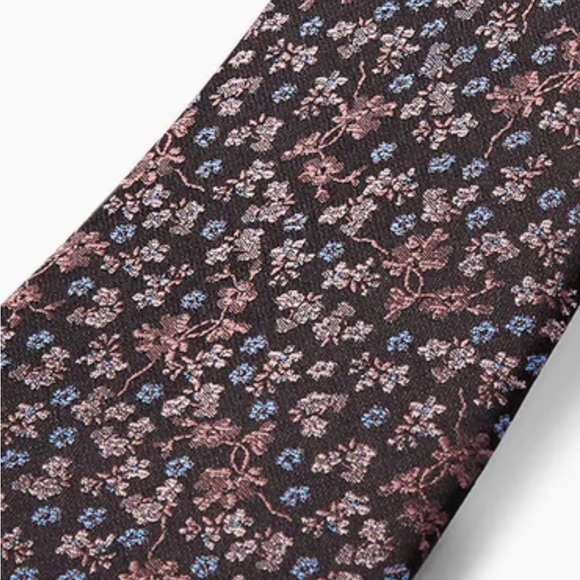 Men’s floral tie - Picture 2 of 2